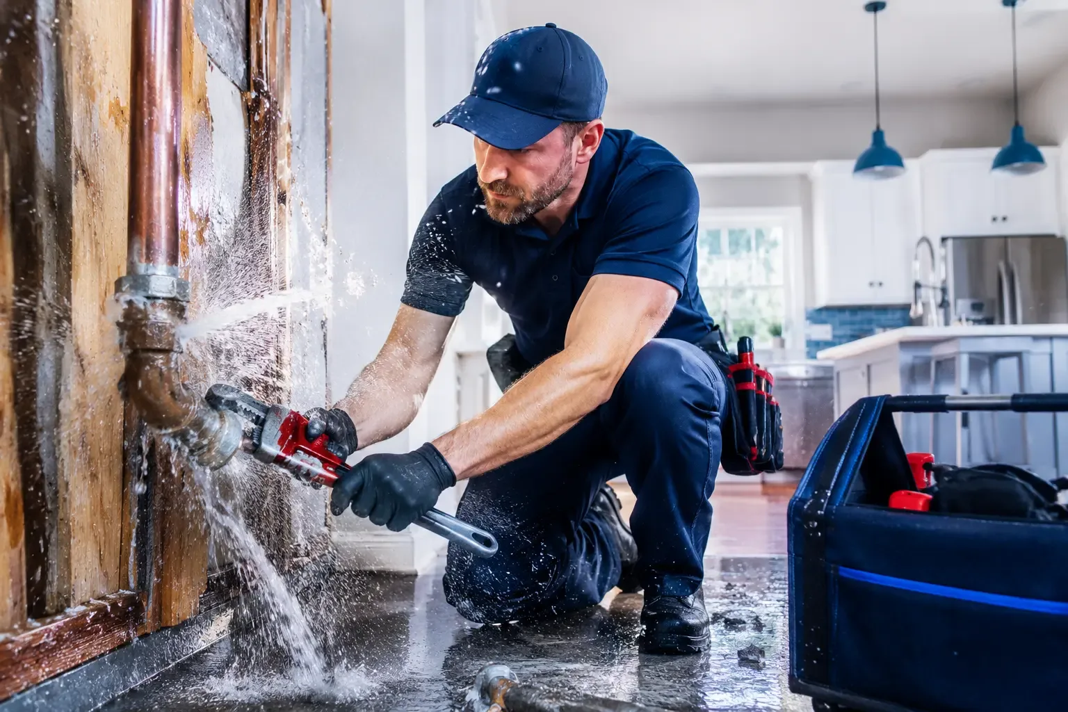 Local emergency pipe repair professionals in Des Lacs, ND